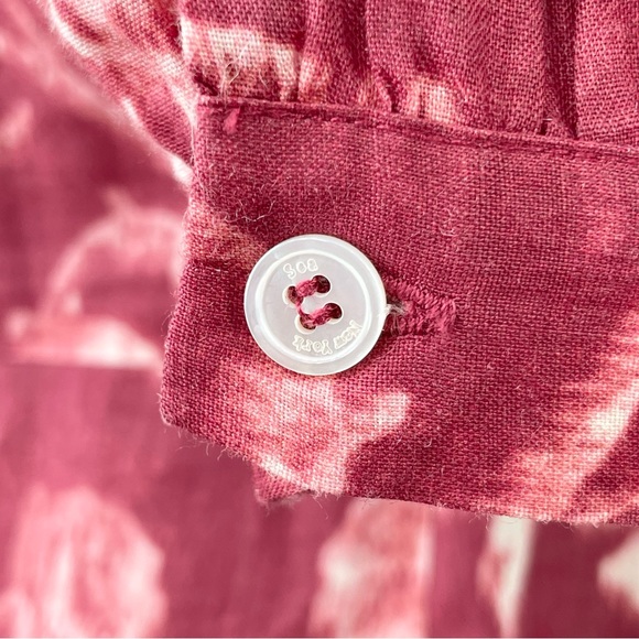 {Sea New York} Monet Floral A-Line Midi Dress, Size 10 - Picture 6 of 11